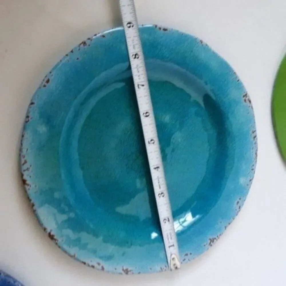 Pier 1 Carmelo Melamine Plate 9in each (3pcs)